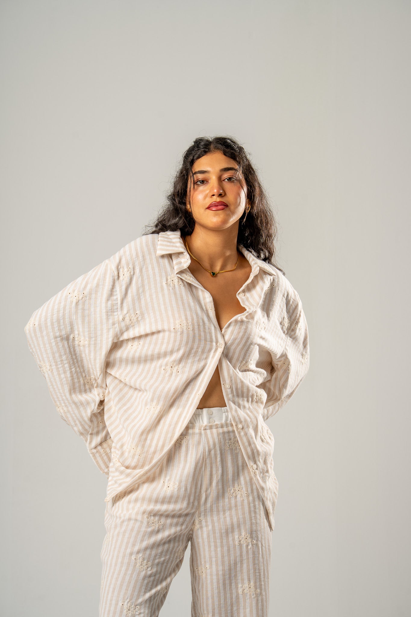 Striped Patterned Shirt
